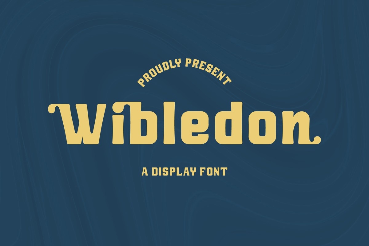 Wibledon Regular Font preview