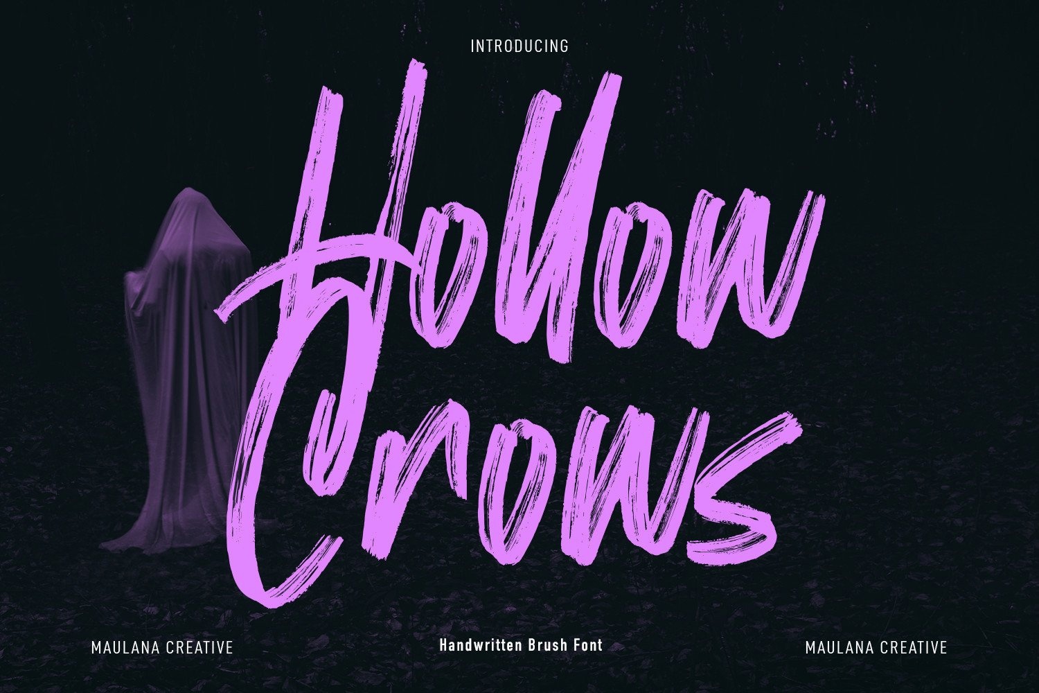 Hollow Crows Font preview