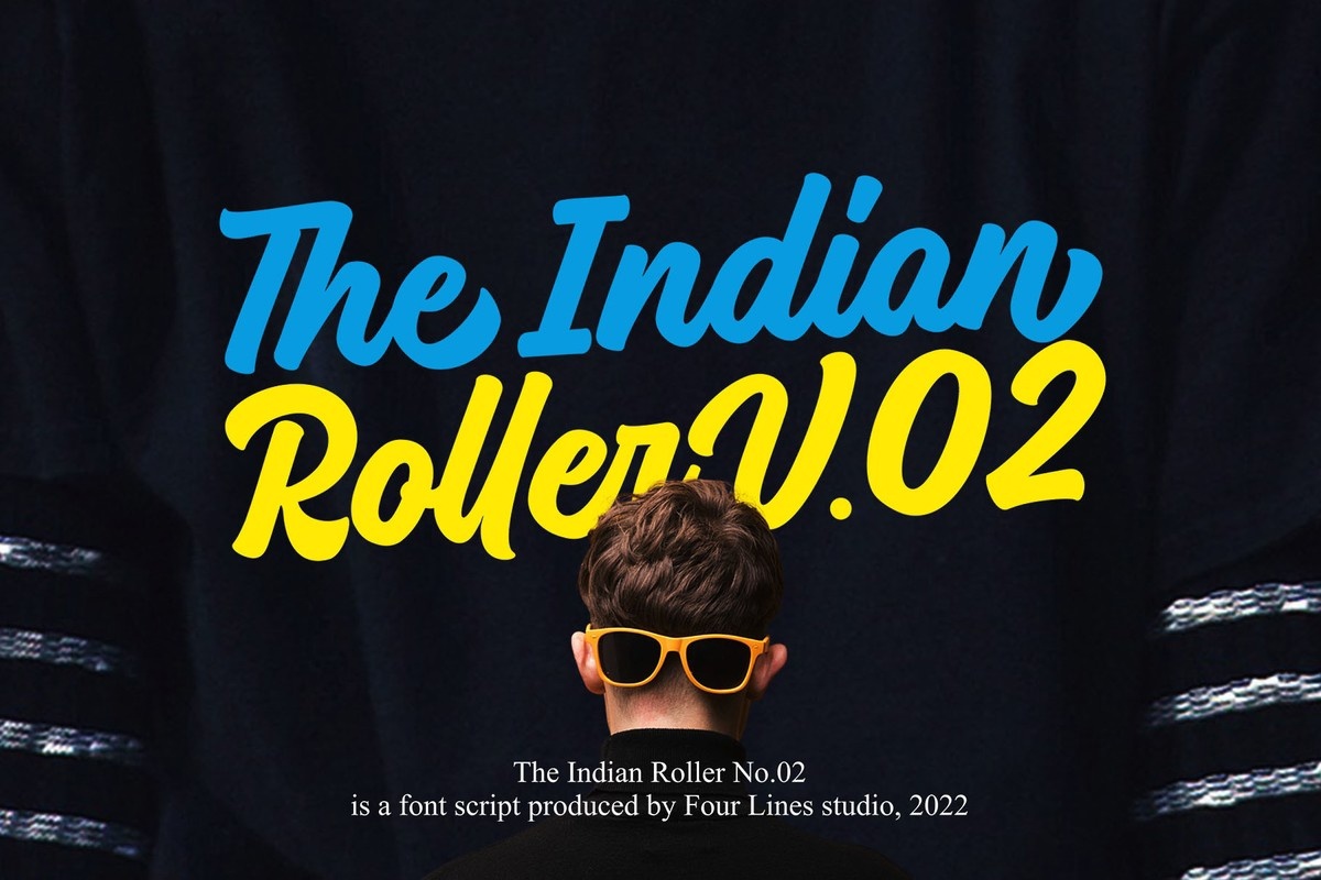 Indian Roller V.02 Regular Font preview
