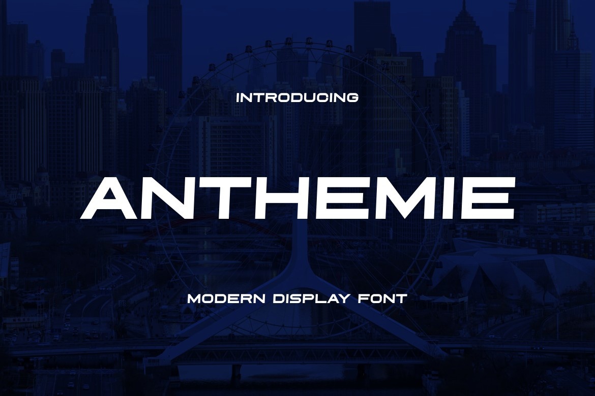 Anthemie Regular Font preview
