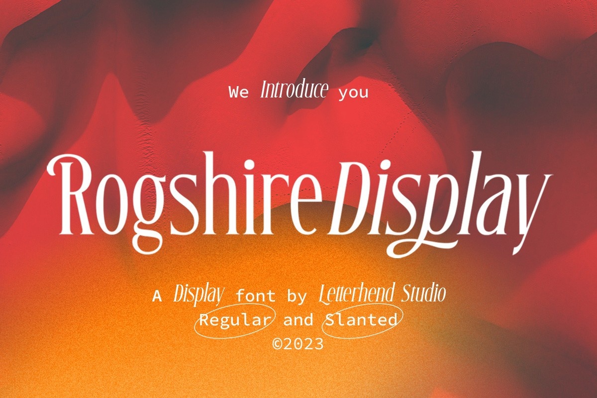 Roghsire Font preview