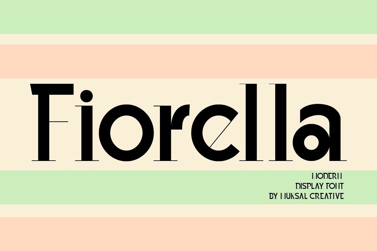 Fiorella Font preview
