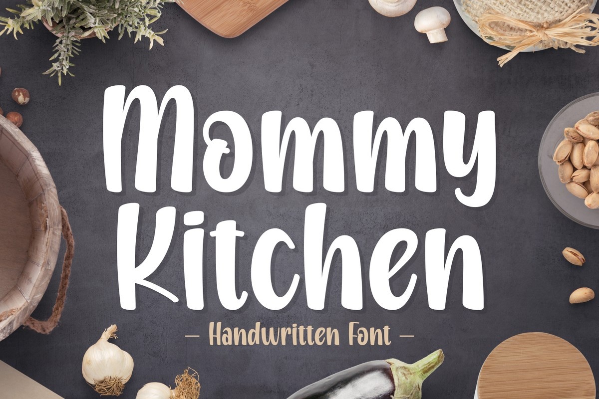 Mommy Kitchen Font preview