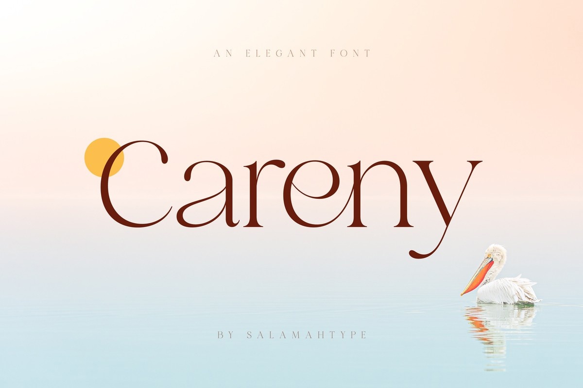 Careny Font preview