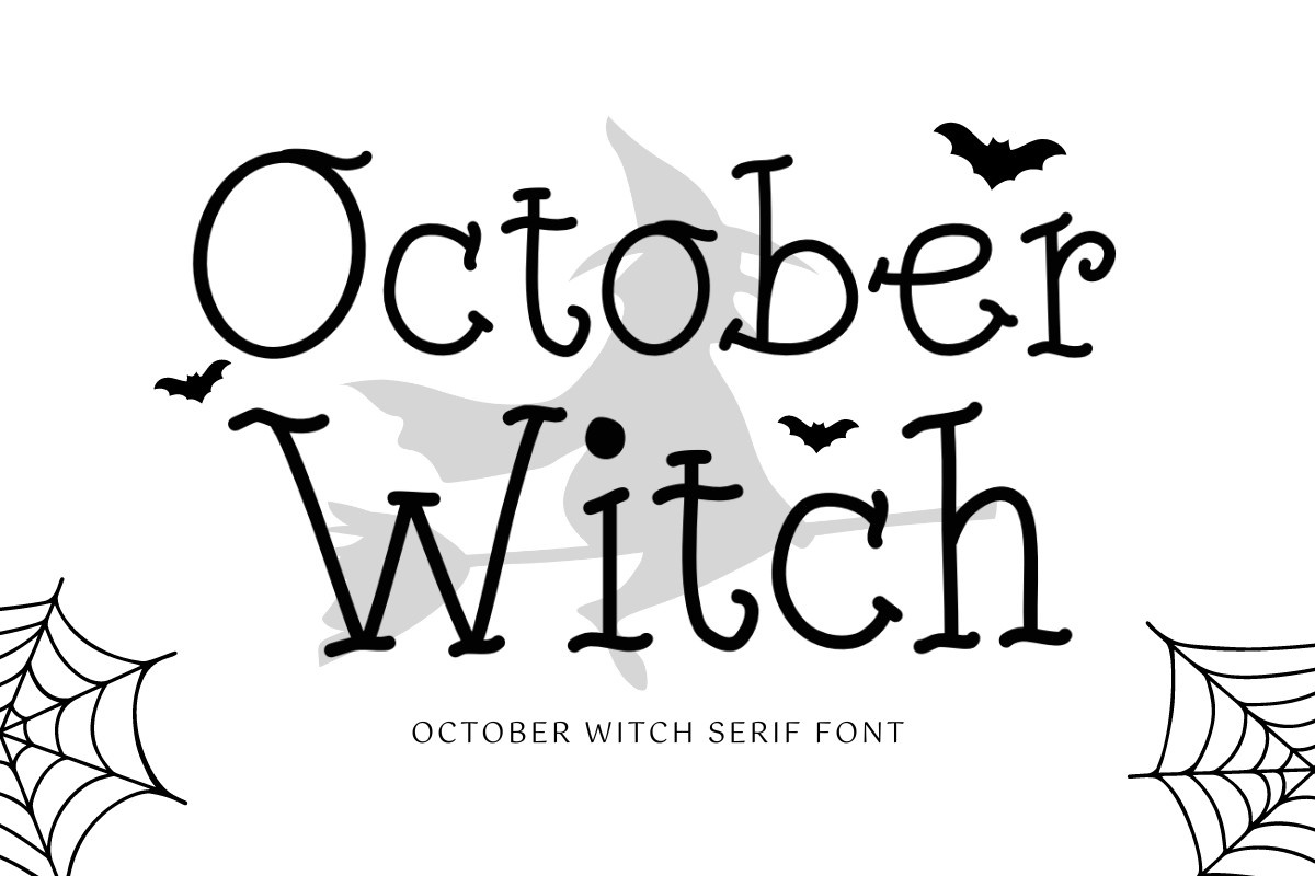 October Witch Font preview