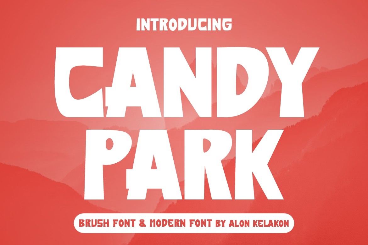 Candy Park Regular Font preview