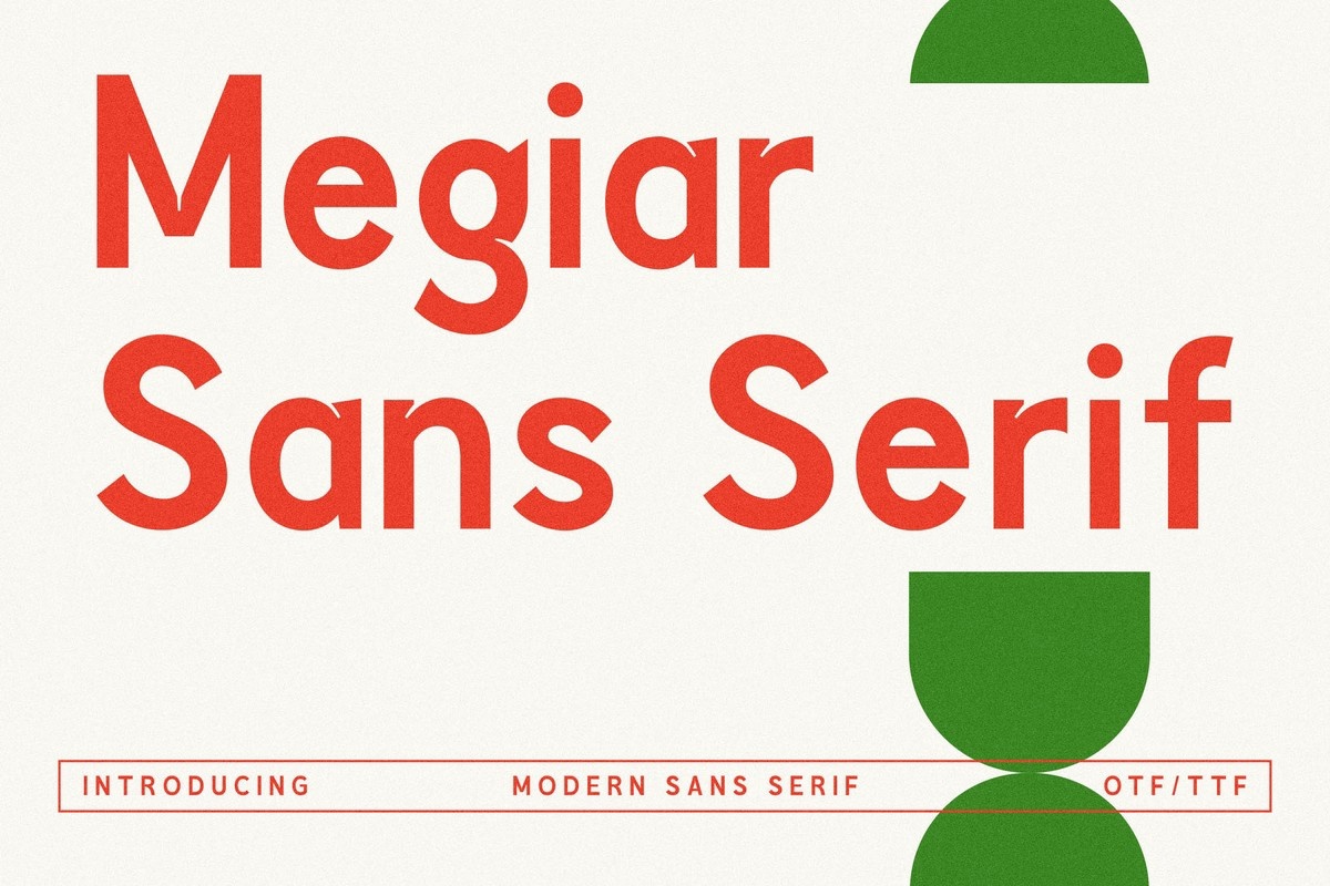 Megiar Font preview