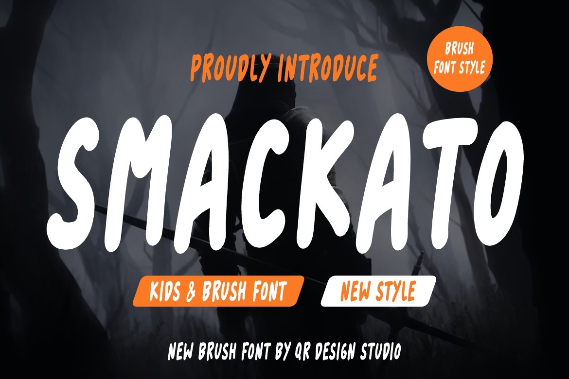 Smackato Font preview