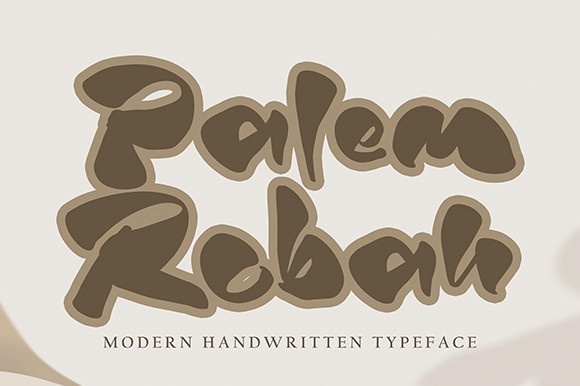 Palem Robah Regular Font preview