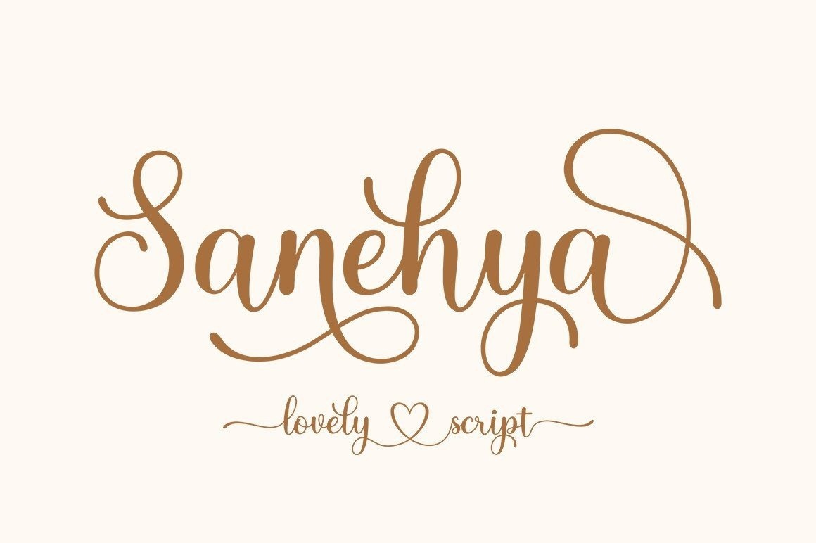 Sanehya Font preview