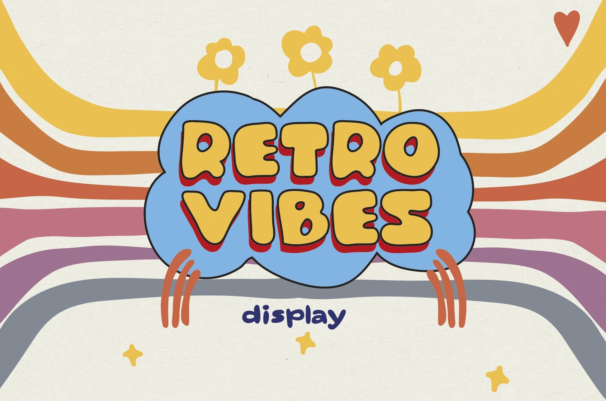 Retro Vibes Font preview