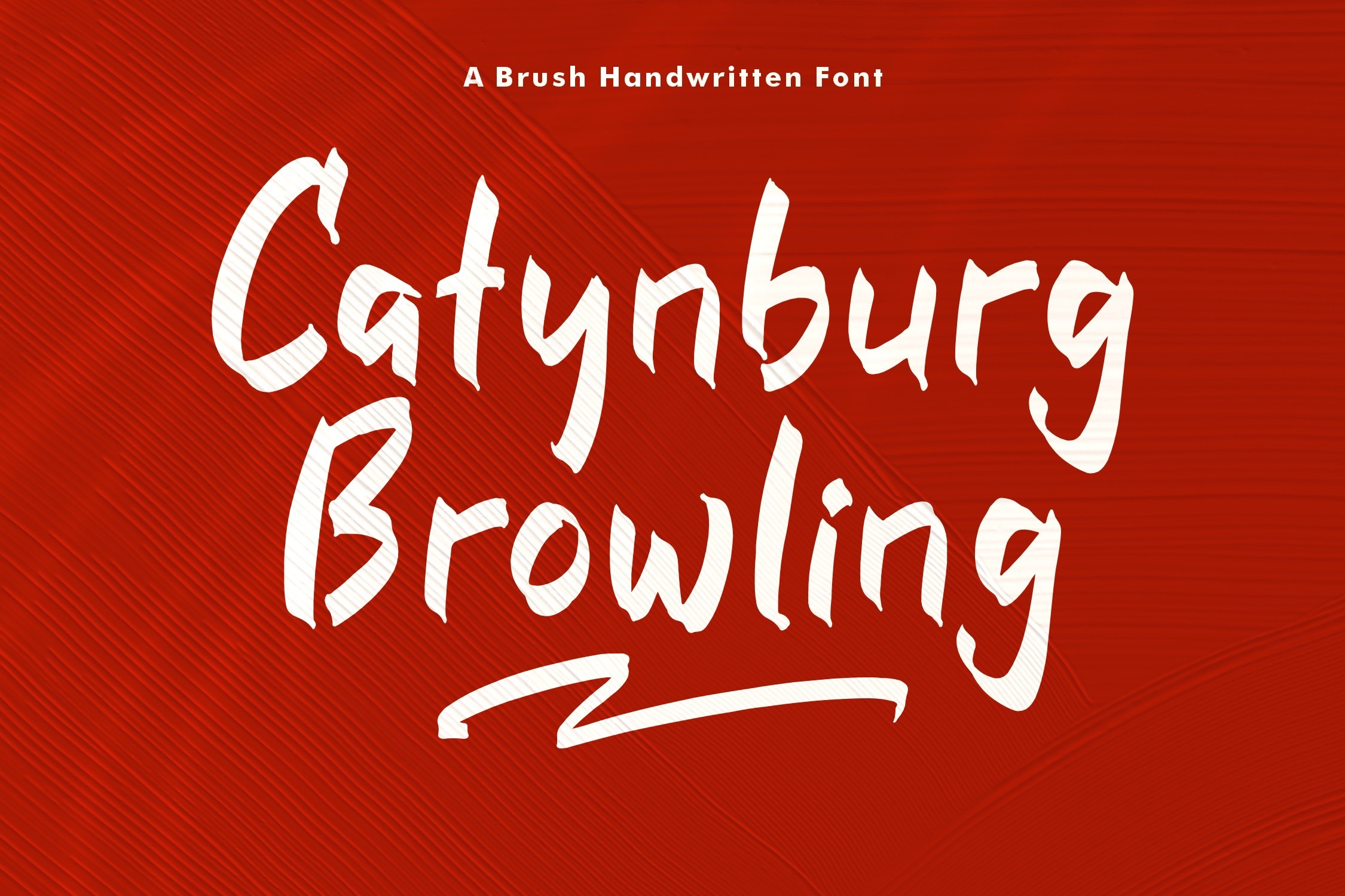 Catynburg Browling Font preview