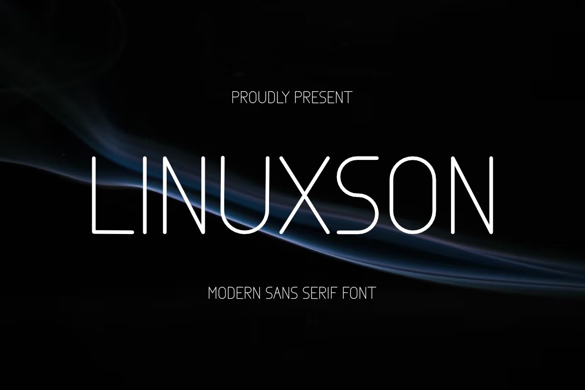 Linuxson Font preview