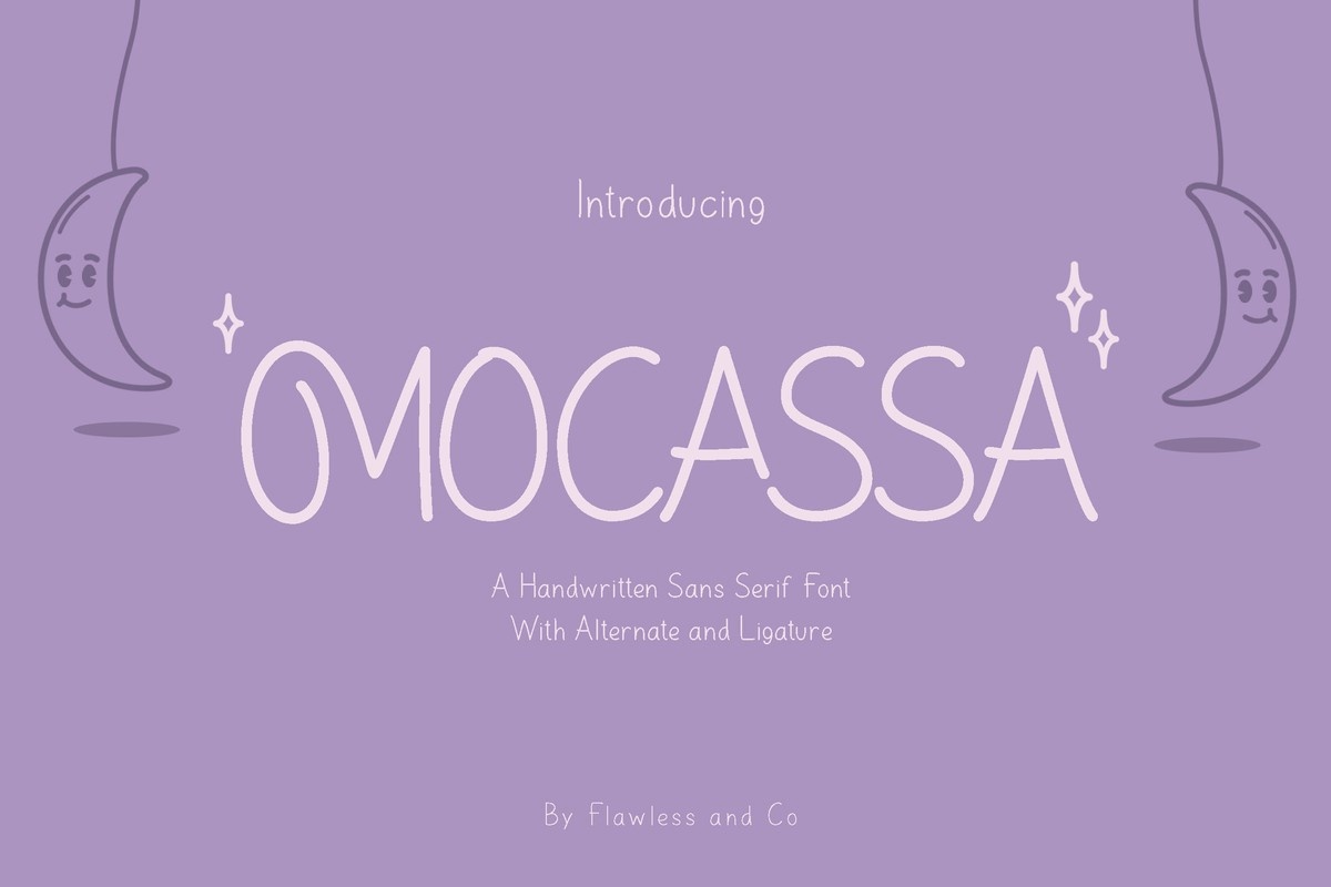 Mocassa Regular Font preview