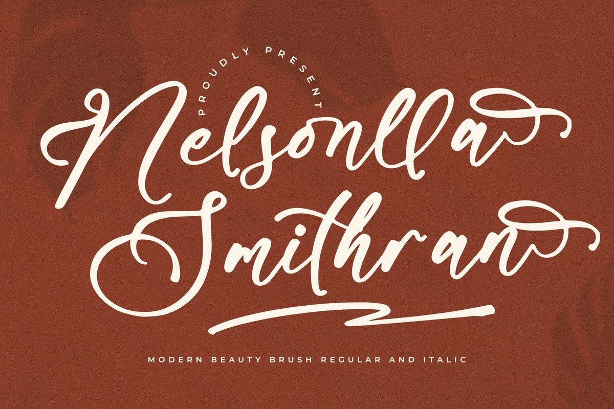 Nelsonlla Smithran Font preview