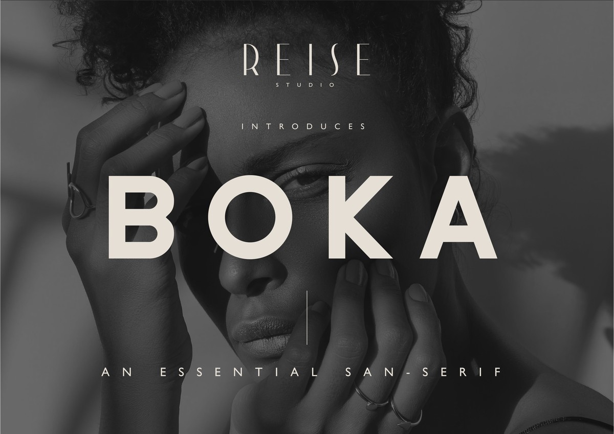 Boka Bold Font preview