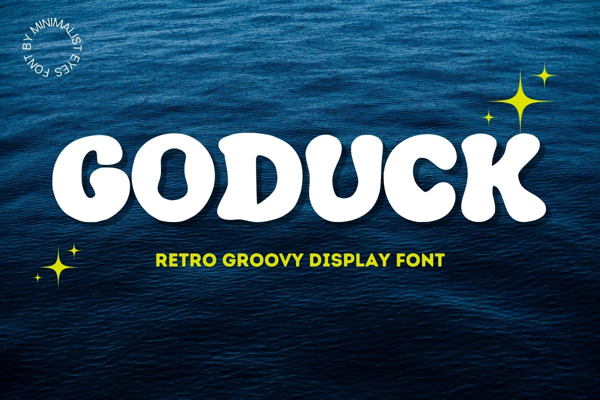 Goduck Font preview
