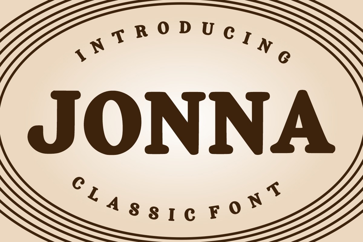 Jonna Regular Font preview