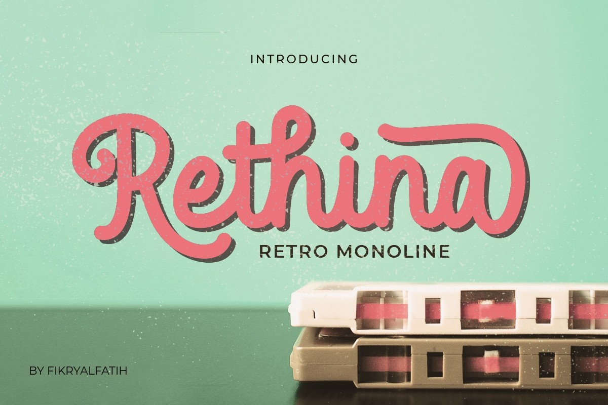 Rethina Regular Font preview