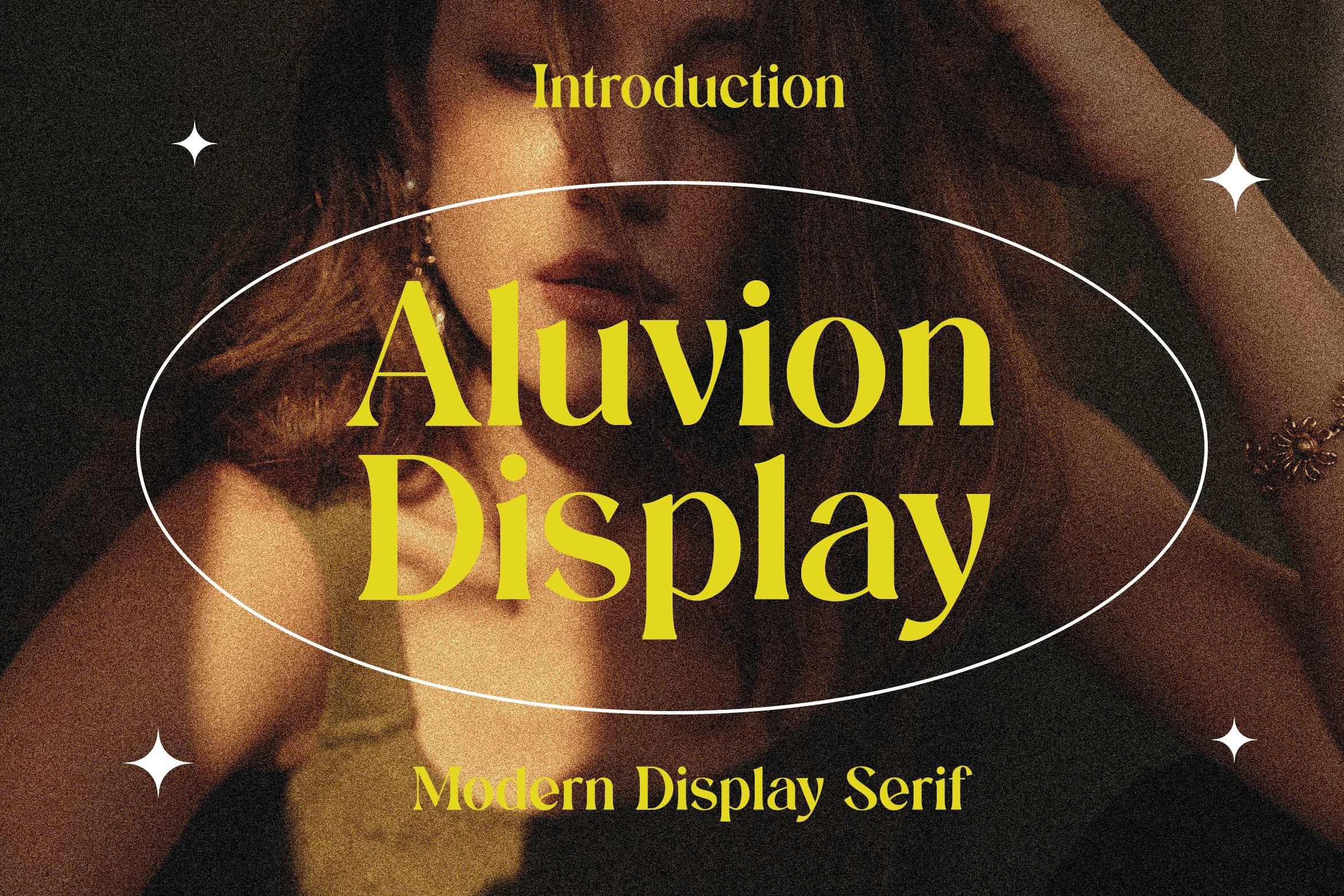 Aluvion Display Regular Font preview