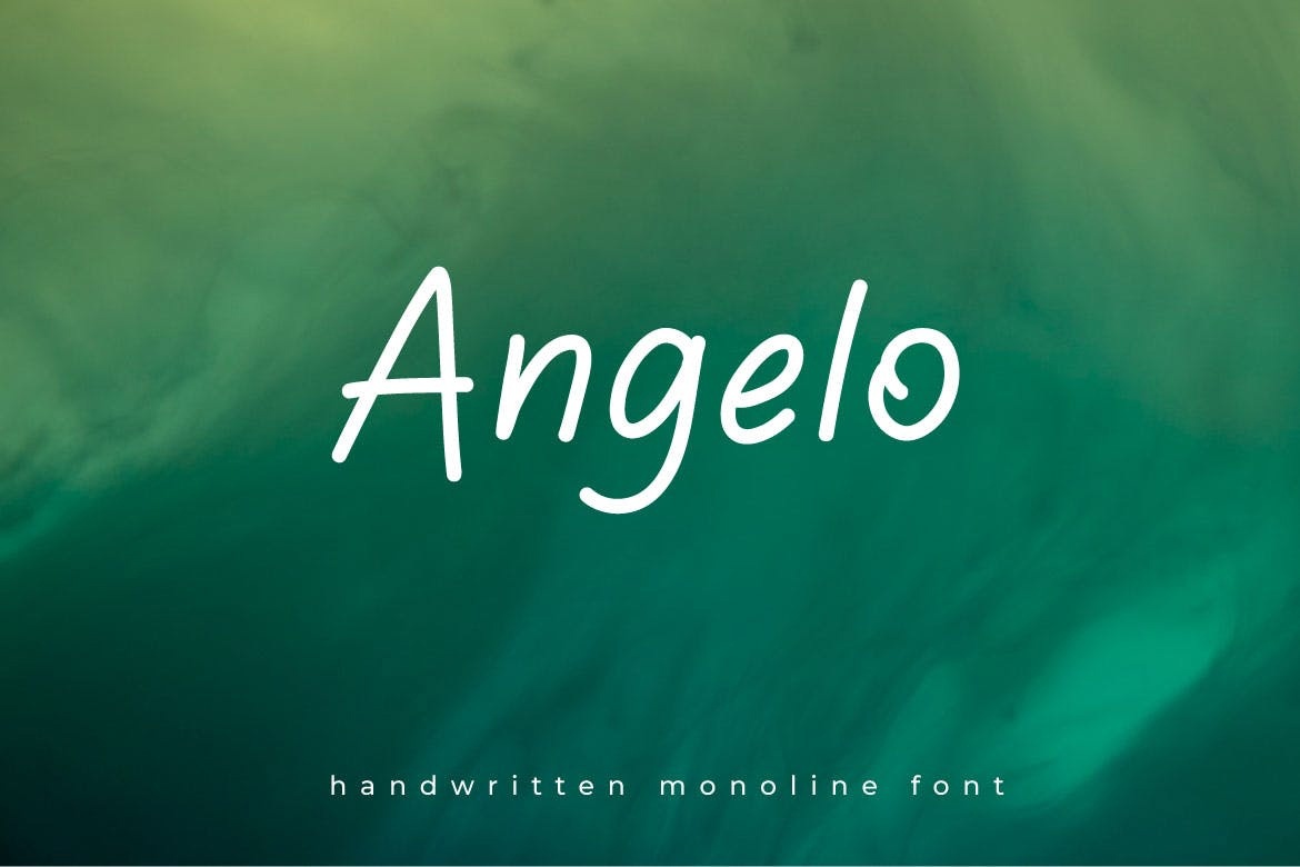 Angelo Regular Font preview