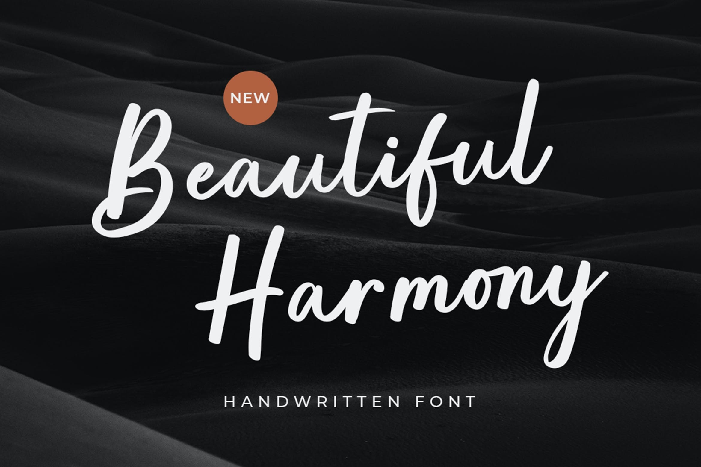 Beautiful Harmony Regular Font preview