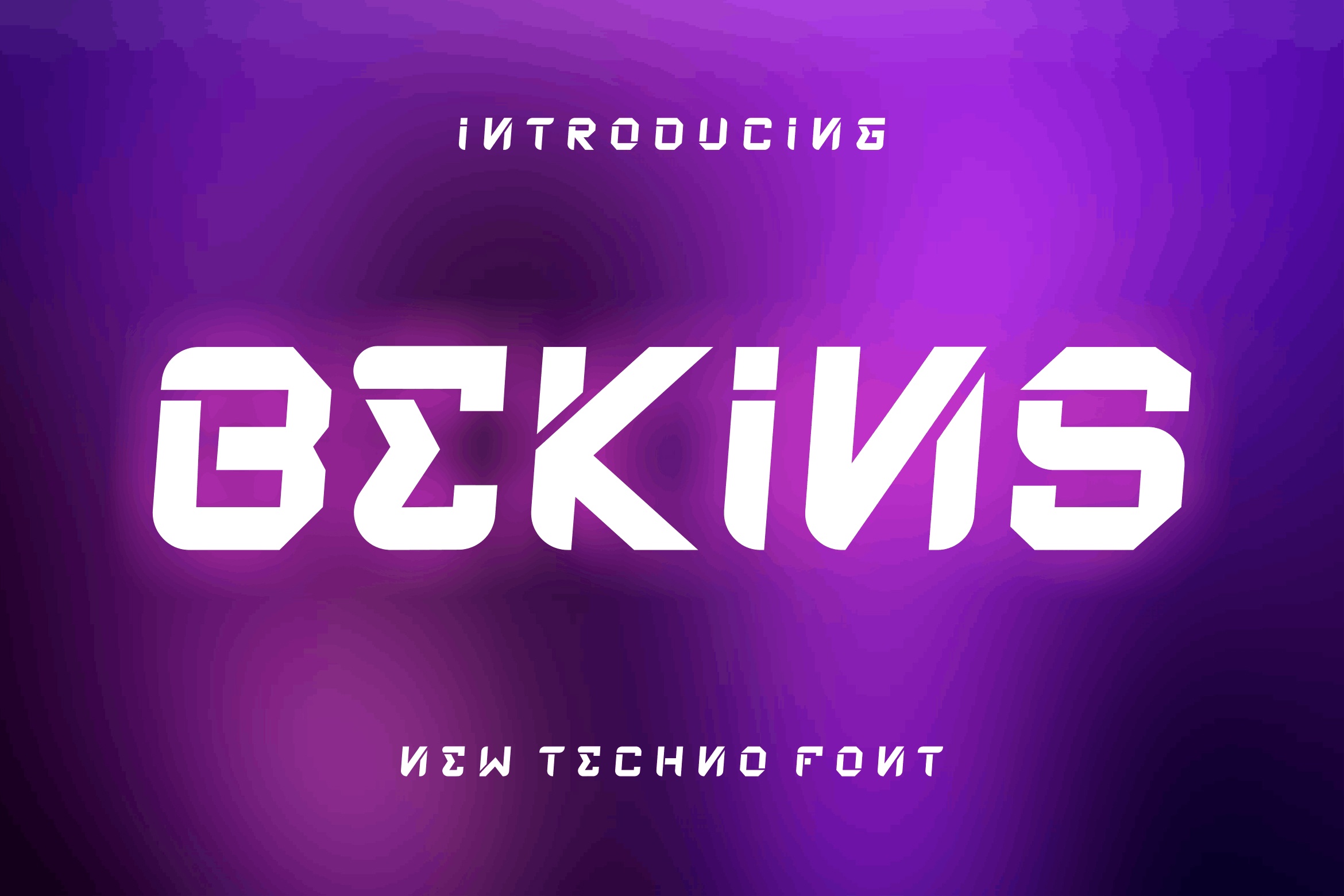 Bekins Font preview