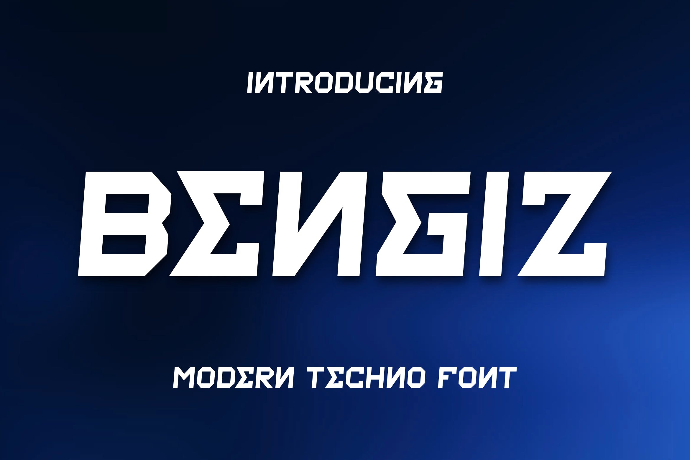 Bengiz Regular Font preview