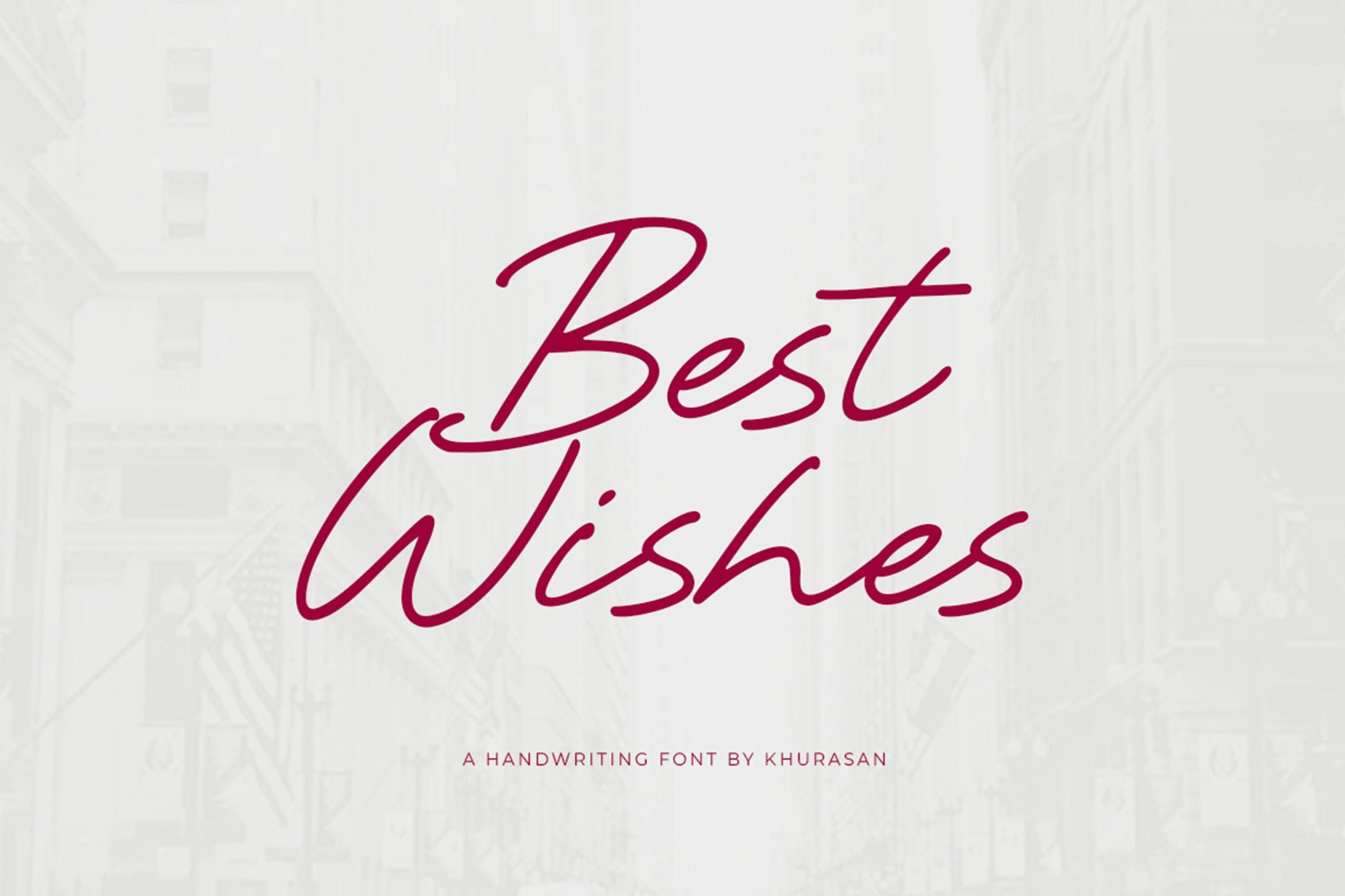 Best Wishes Regular Font preview