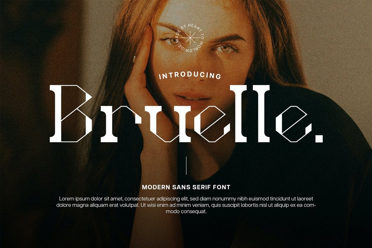 Bruelle Font preview