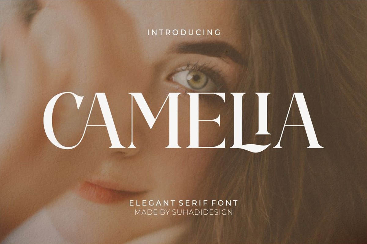 Camelia Regular Font preview