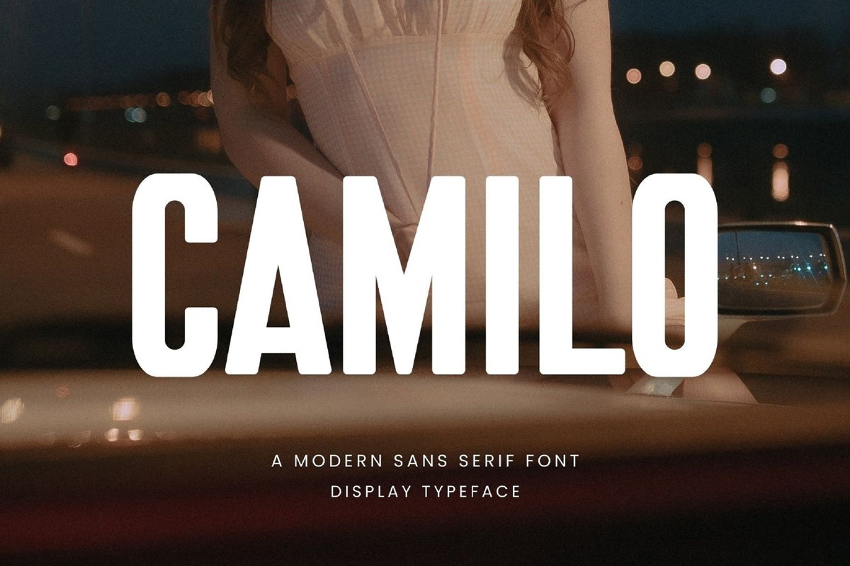 Camilo Regular Font preview