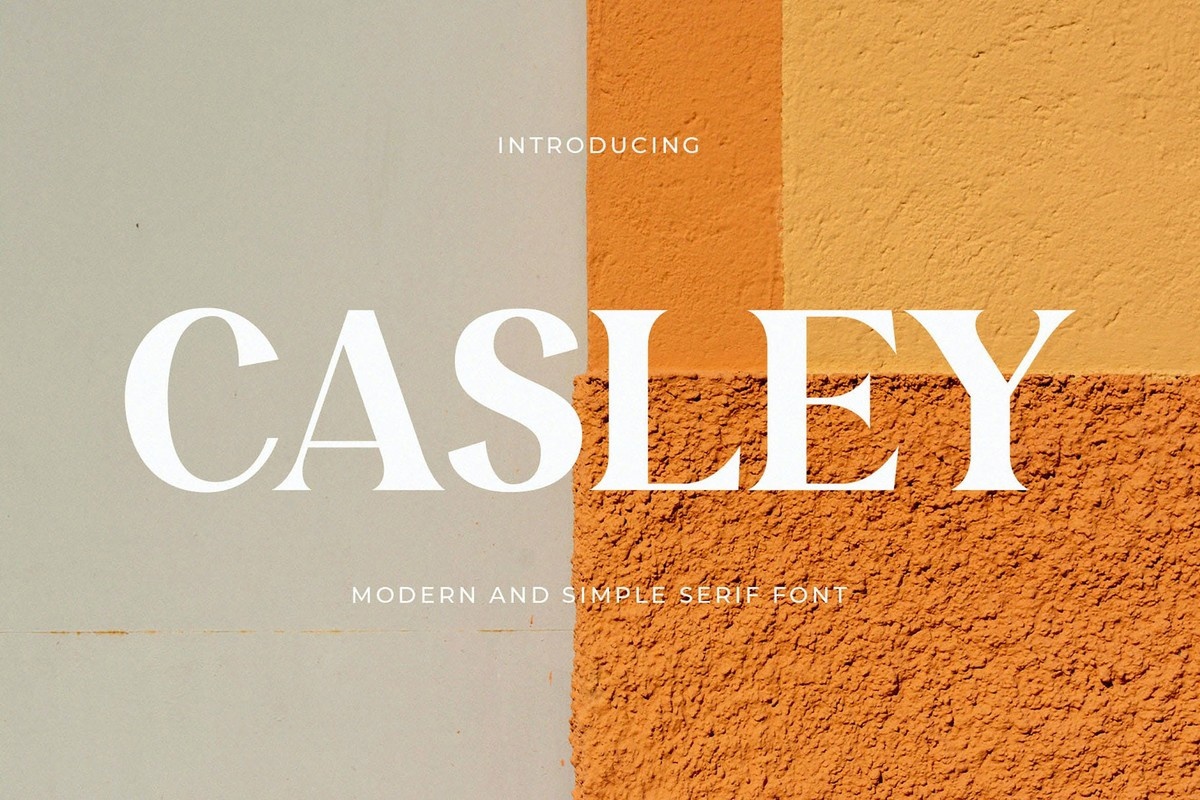 Casley Font preview
