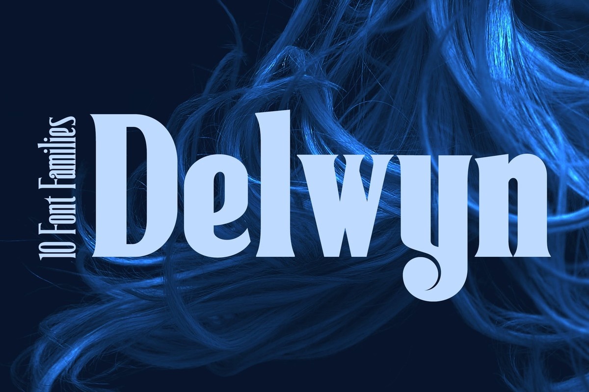 Delwyn Medium Font preview