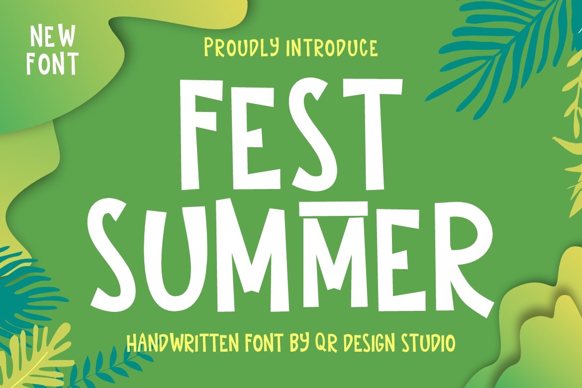 Fest Summer Font preview