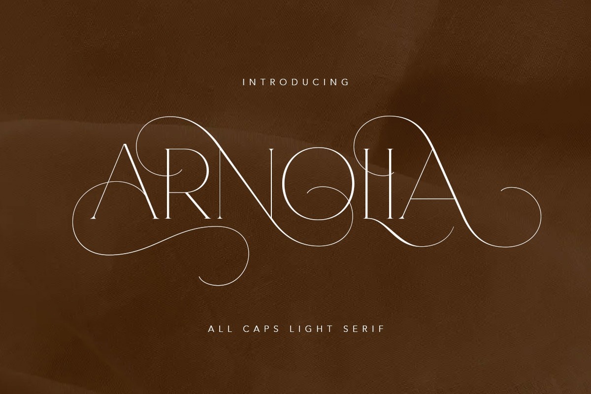 Arnolia Font preview