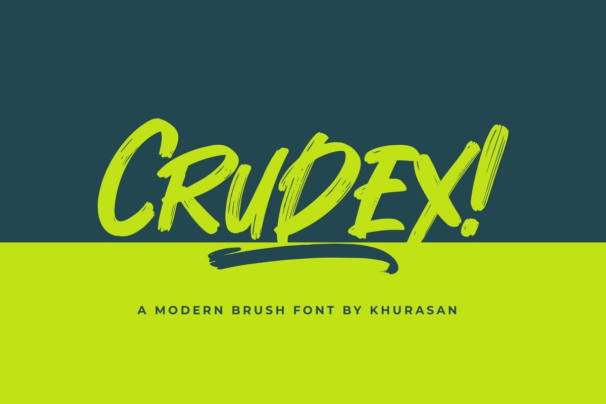 Crudex Regular Font preview