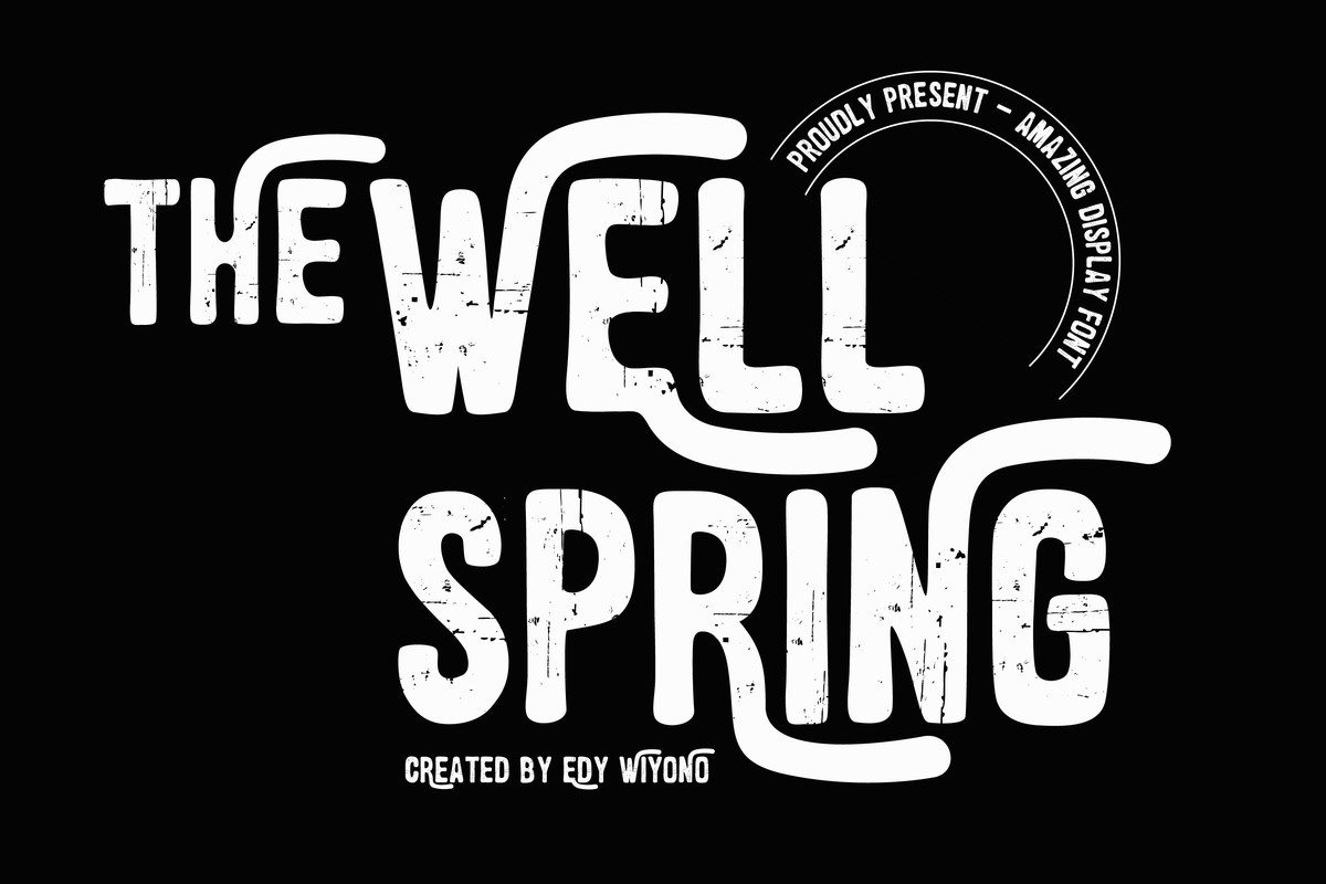 The Wellspring Font preview