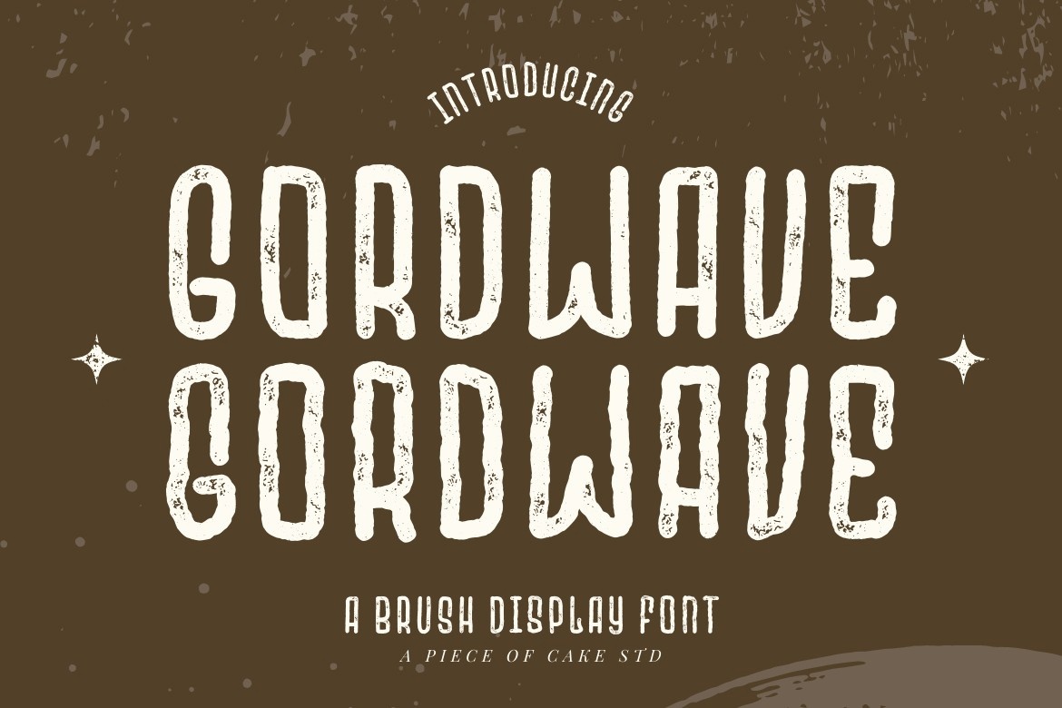 Gordwave Regular Font preview