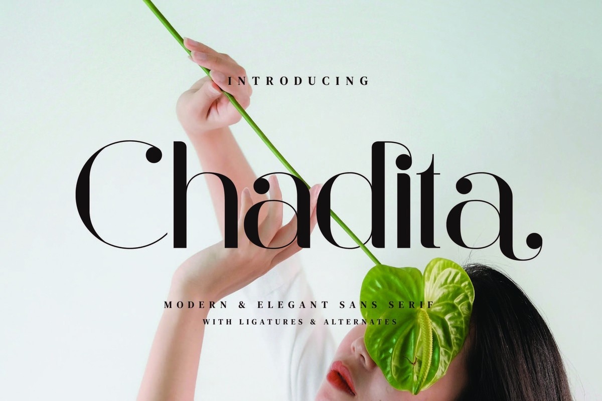 Chadita Font preview