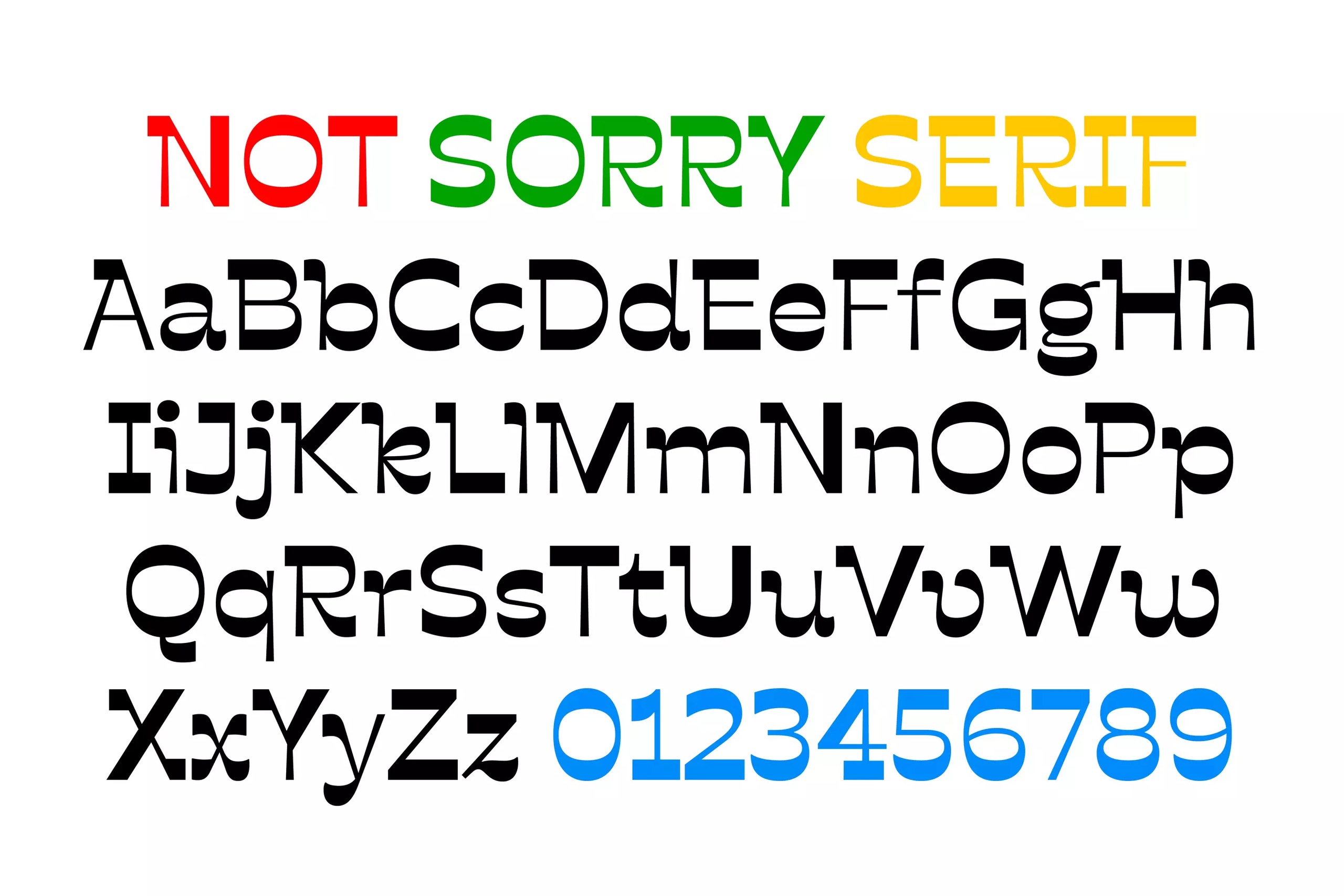 Very Polite Studio Serif Font preview
