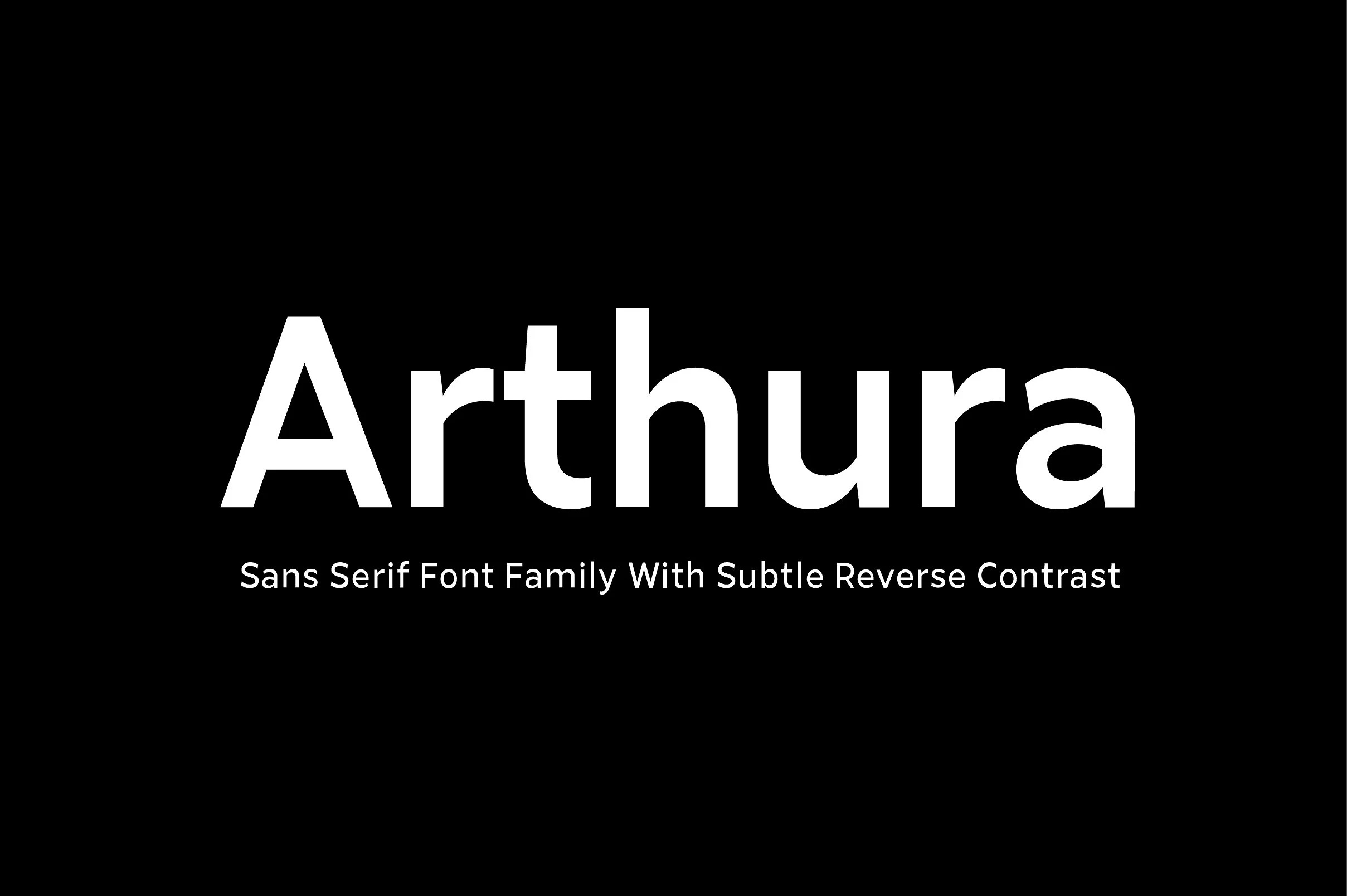 Arthura Regular Font preview