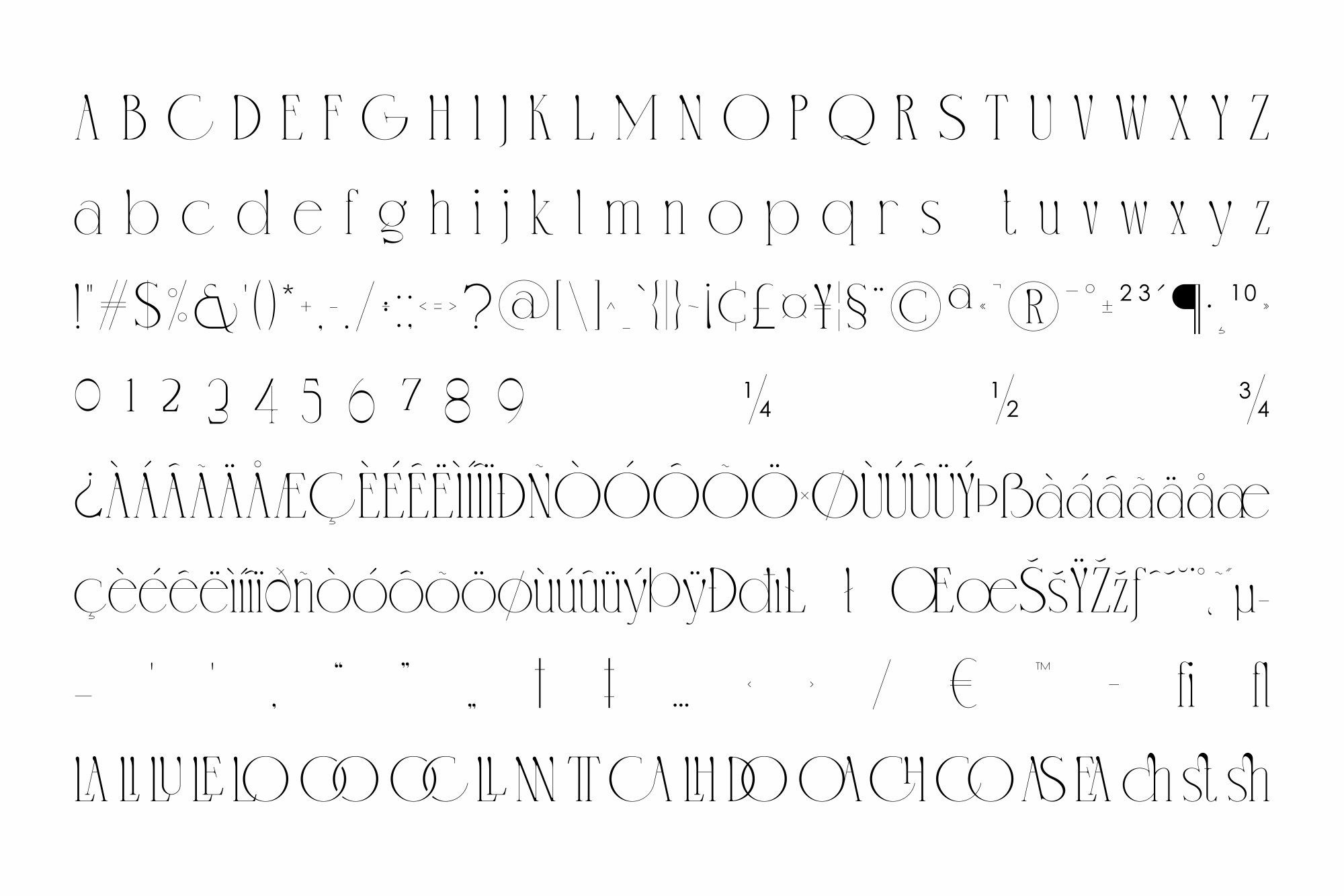 Coreta Regular Font preview