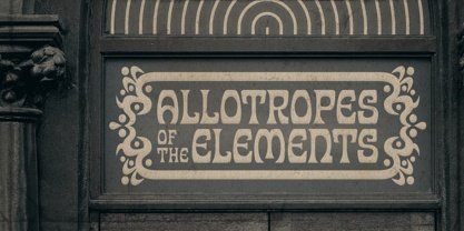 Allotropic Regular Font preview