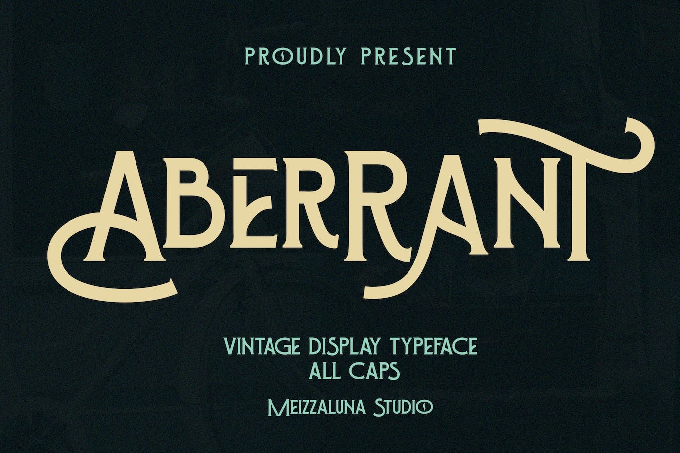 Aberrant Font preview