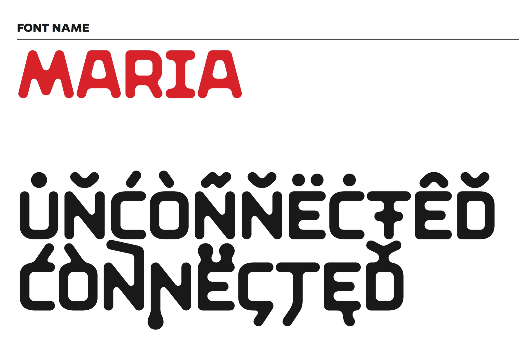 Maria Font preview