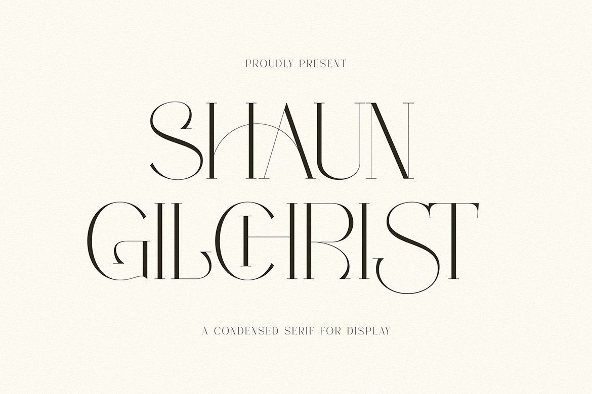 Shaun Gilchrist Font preview