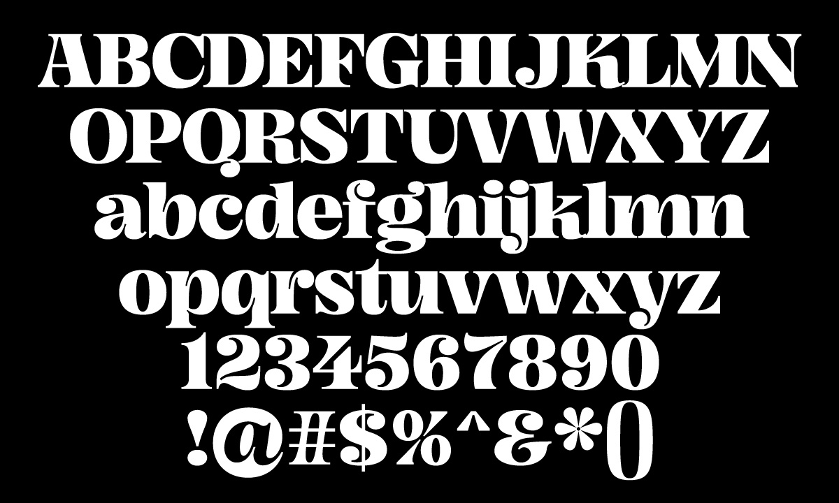 Okay Serif Bold Italic Font preview