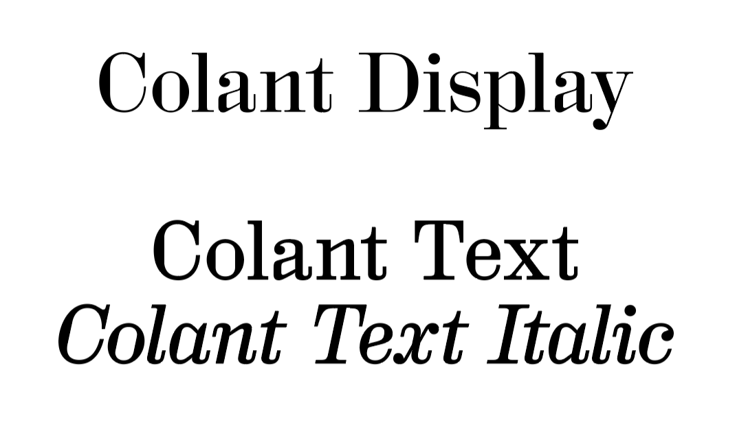 HAL Colant 1.0 Regular Font preview