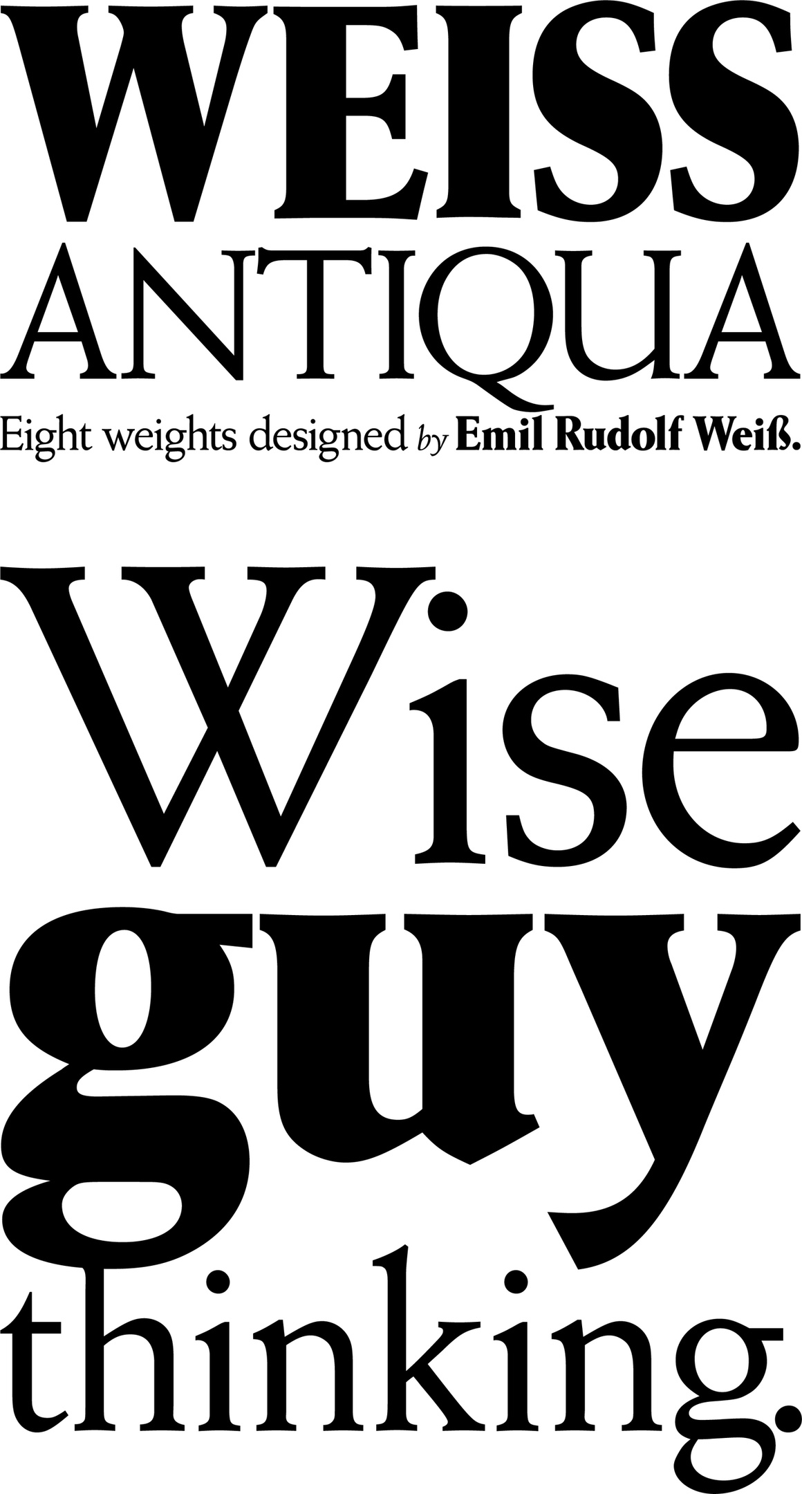 Weiss Antiqua Regular Font preview